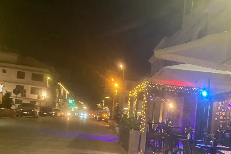Corso Vittorio Emanuele a Porto Torres (foto Pala)
