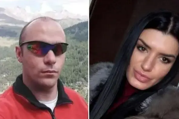 Gabriel Falloni e Elena Raluca Serban (Archivio L'Unione Sarda)