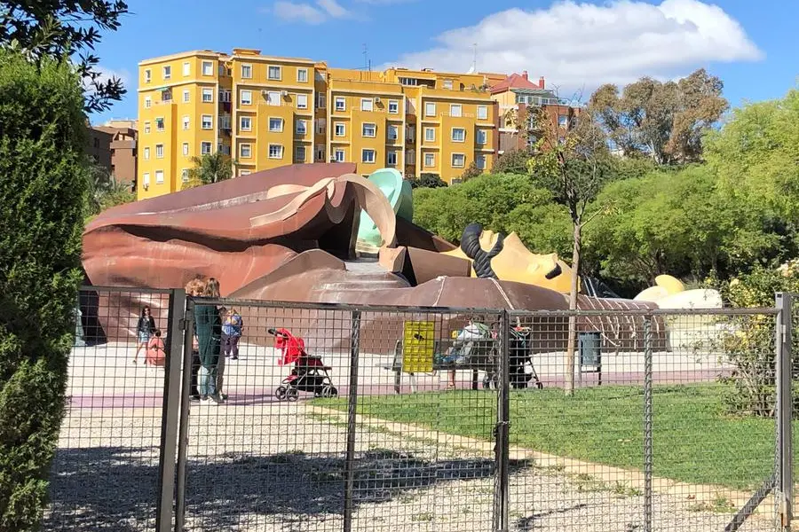 Il parco di Gulliver a Valencia (foto Mocci)