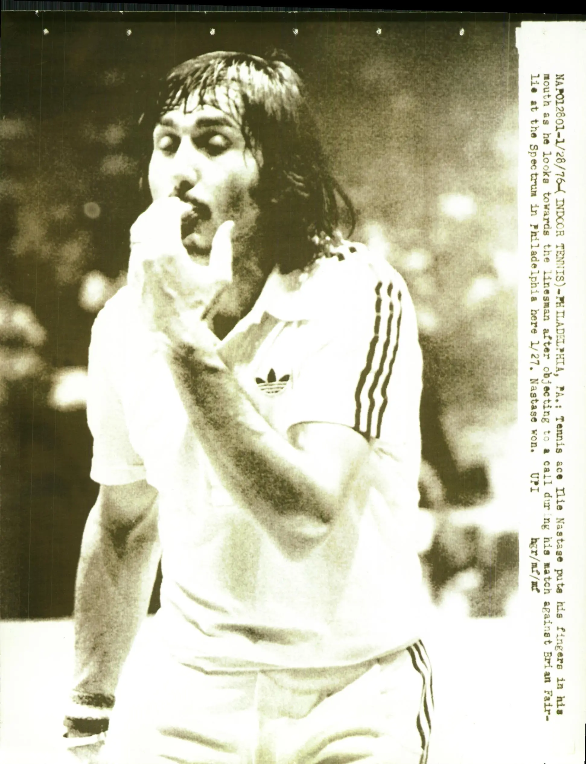 Ilie Nastase (foto archvio Unione Sarda)