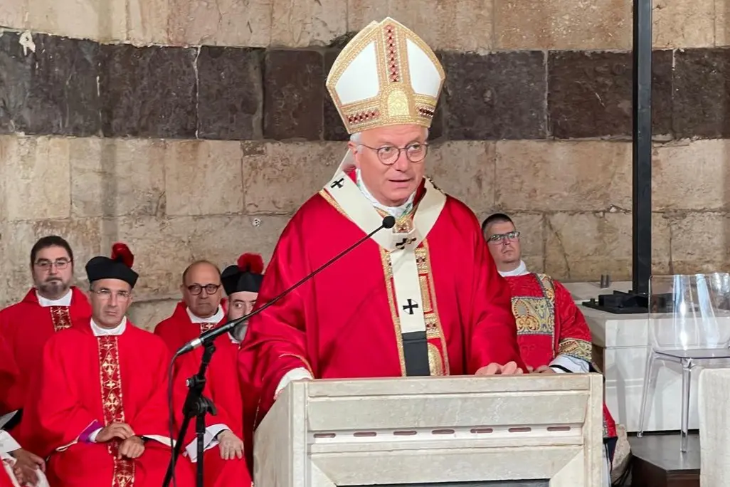 L'arcivescovo Giuseppe Baturi