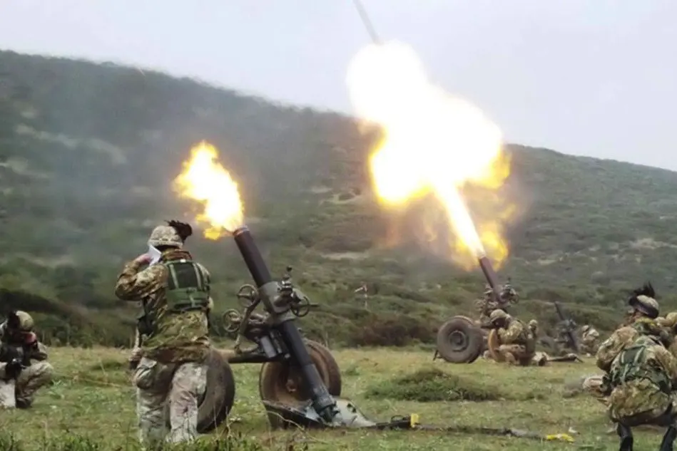 Bombardamenti a Teulada (L'Unione Sarda)