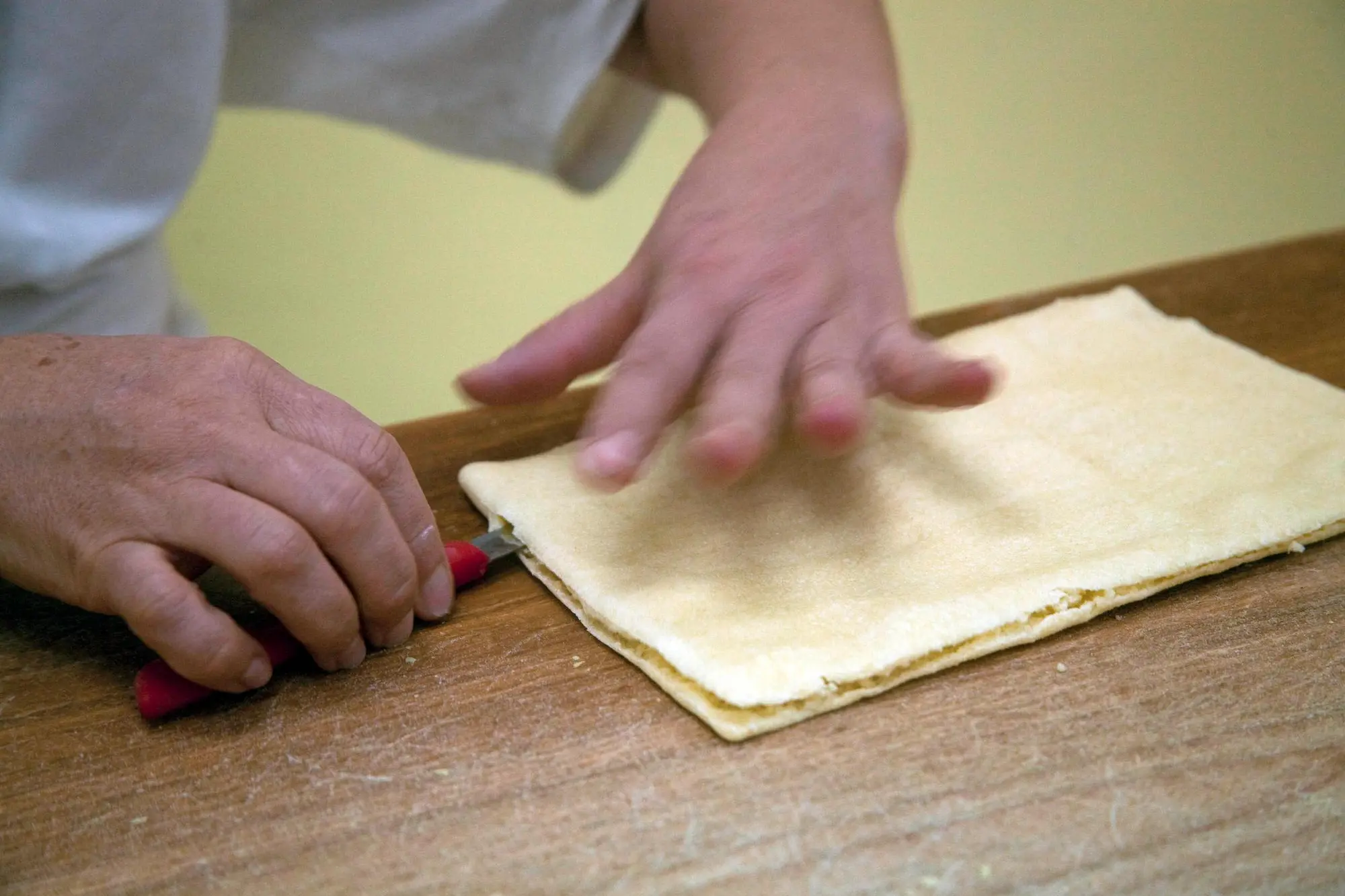 La preparazione di Su Pistoccu (Archivio L'Unione Sarda)
