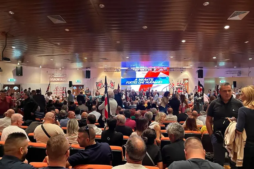La convention del Psd'Az (foto Murgia)