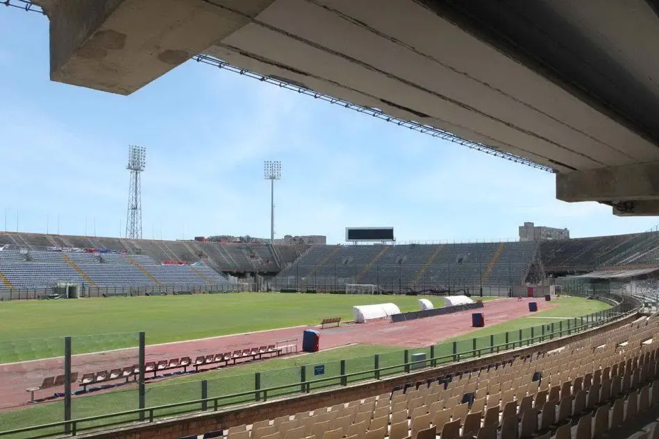 Stadio Sant'Elia in uno scatto del 2012