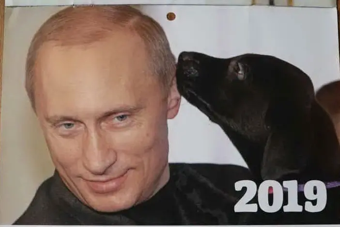 Uno dei calendari di Vladimir Putin