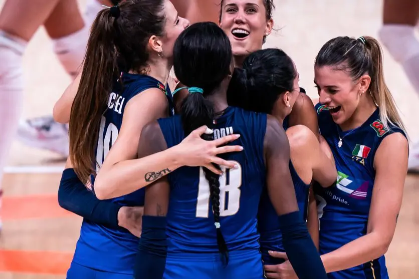 La gioia delle azzurre (Italia Team Twitter)