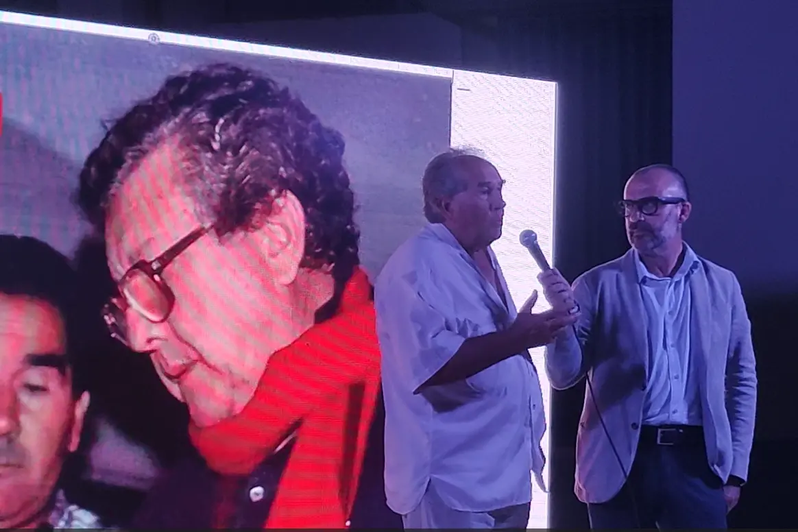 Palau. Un momento della presentazione del libro su Rafael