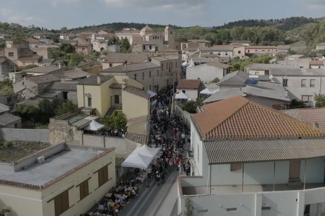 Una precedente edizione di Portali Aperti a Simala (foto concessa)