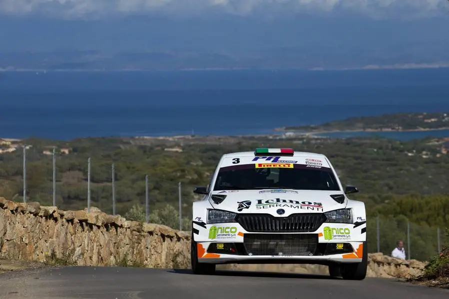 L'equipaggio Diomedi Turati (foto Francesco Morittu concessa da Ufficio Stampa Porto Cervo Racing)