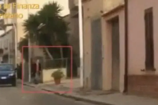 Le riprese della Guardia di Finanza