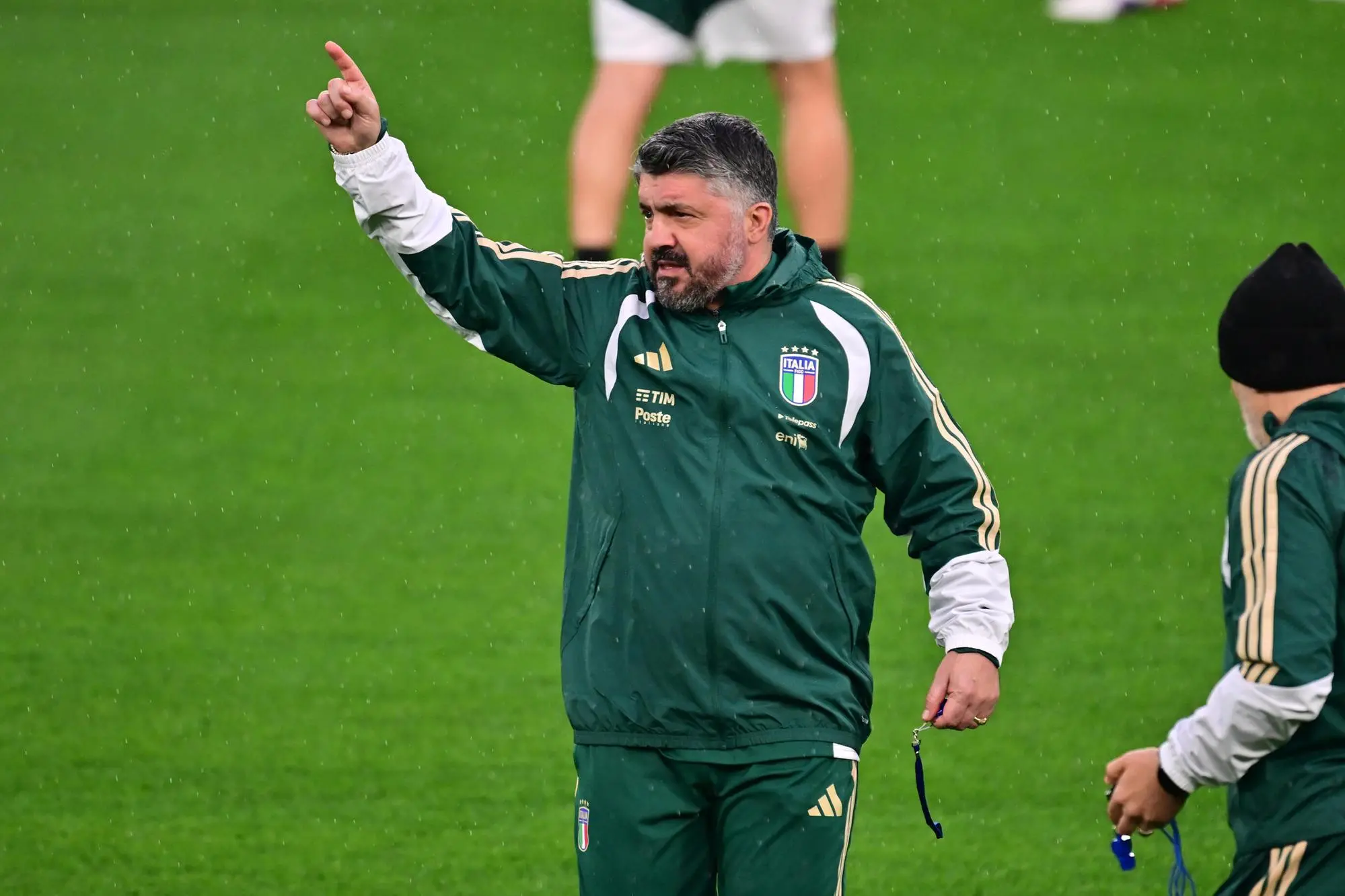 Il ct Gattuso (Ansa)