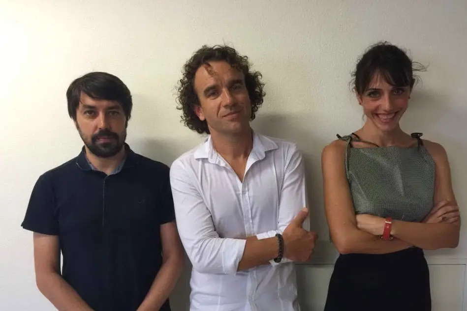 Sari Bozzolo (al centro) e il nuovo cda della Fondazione Meta (foto Gloria Calvi)