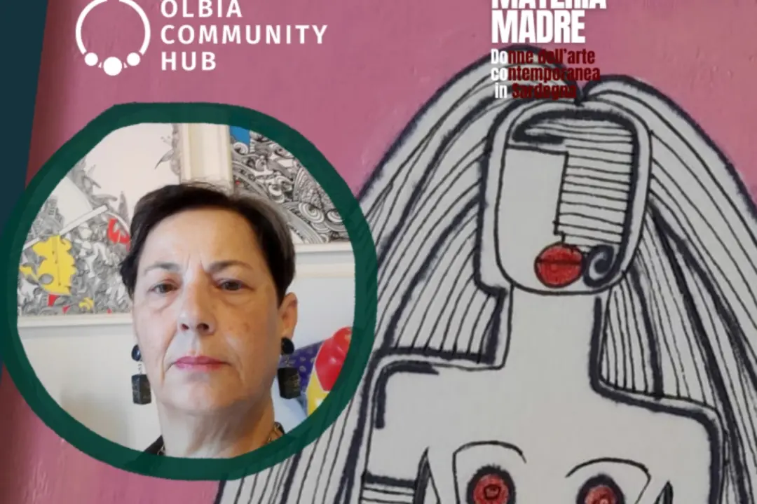 La locandina dell'incontro “Archetipo Dea Madre, xilografia e arte tessile”