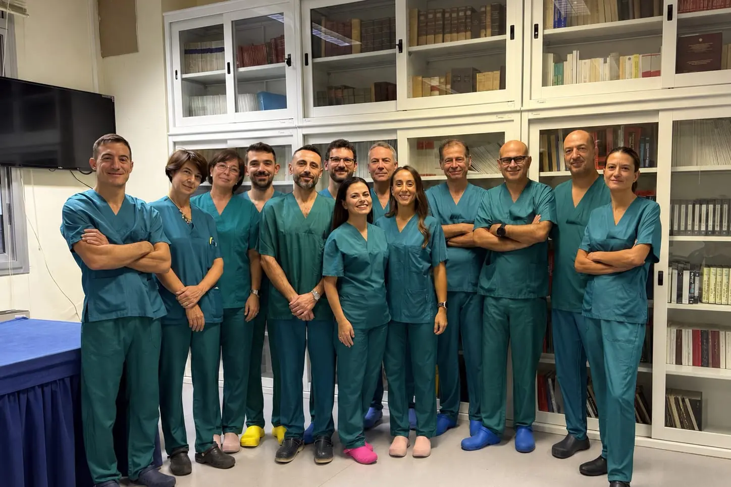 L'equipe di patologia chirurgica
