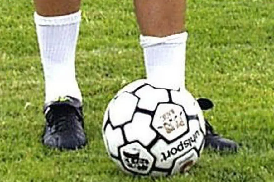 Calcio in una foto simbolo