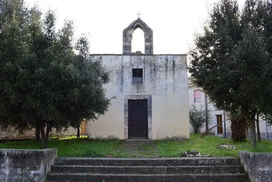 La chiesa di Sant'Antonio ad Arixi (foto S. Sirigu)