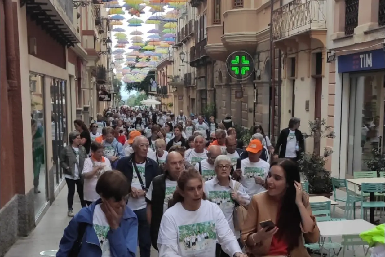 “Passeggiata della Salute”, a Iglesias oltre 400 partecipanti (foto Secci)