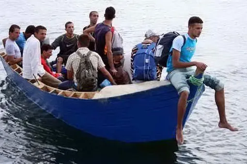 Migranti sbarcati nel Sulcis