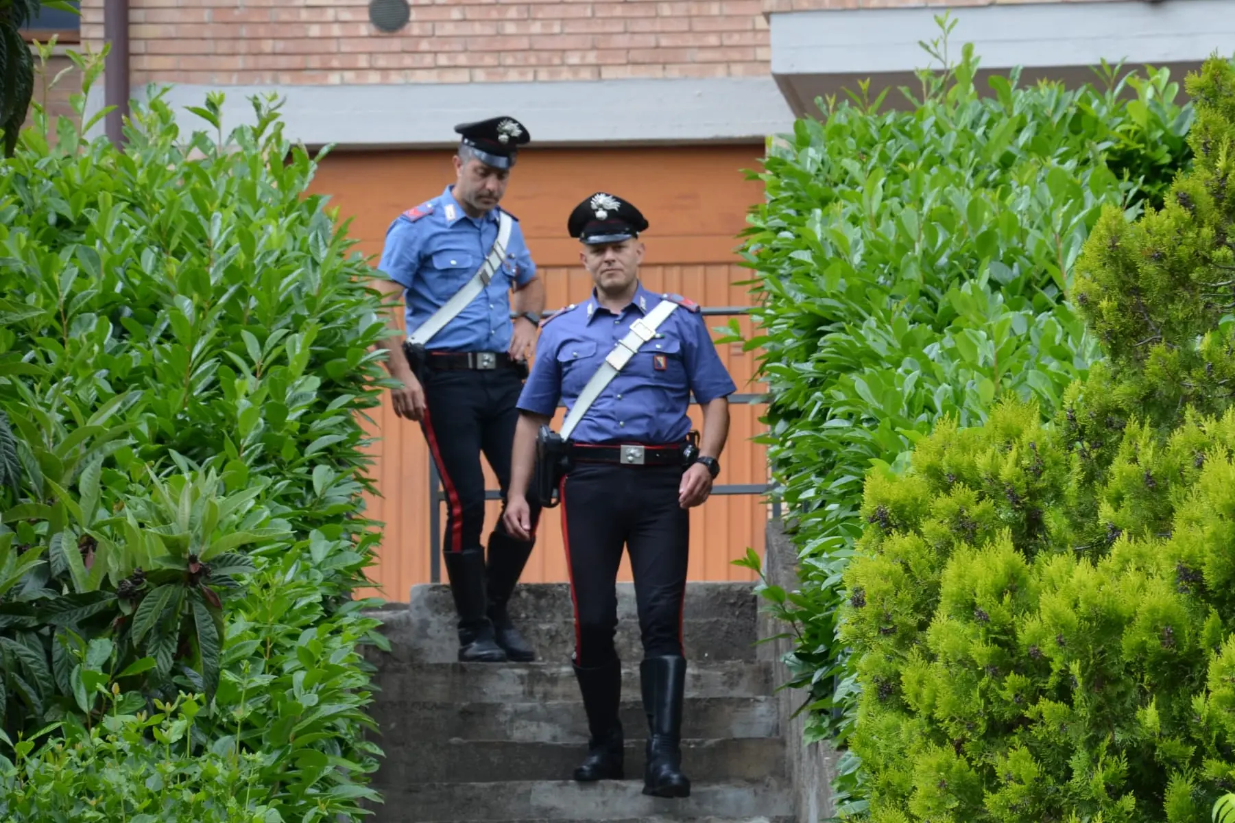 Un arresto per spaccio a Sinnai (foto Carabinieri)