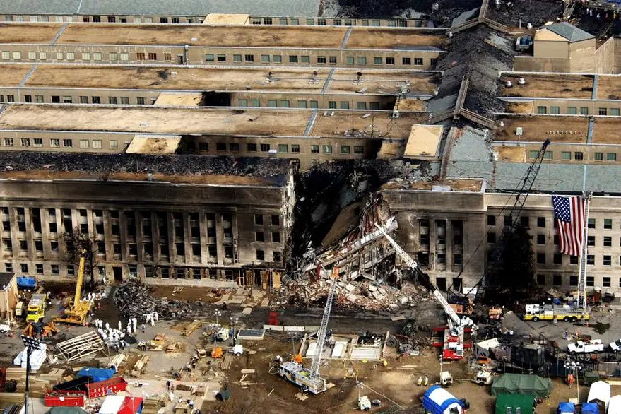 L'attentato al Pentagono (foto Wikipedia)