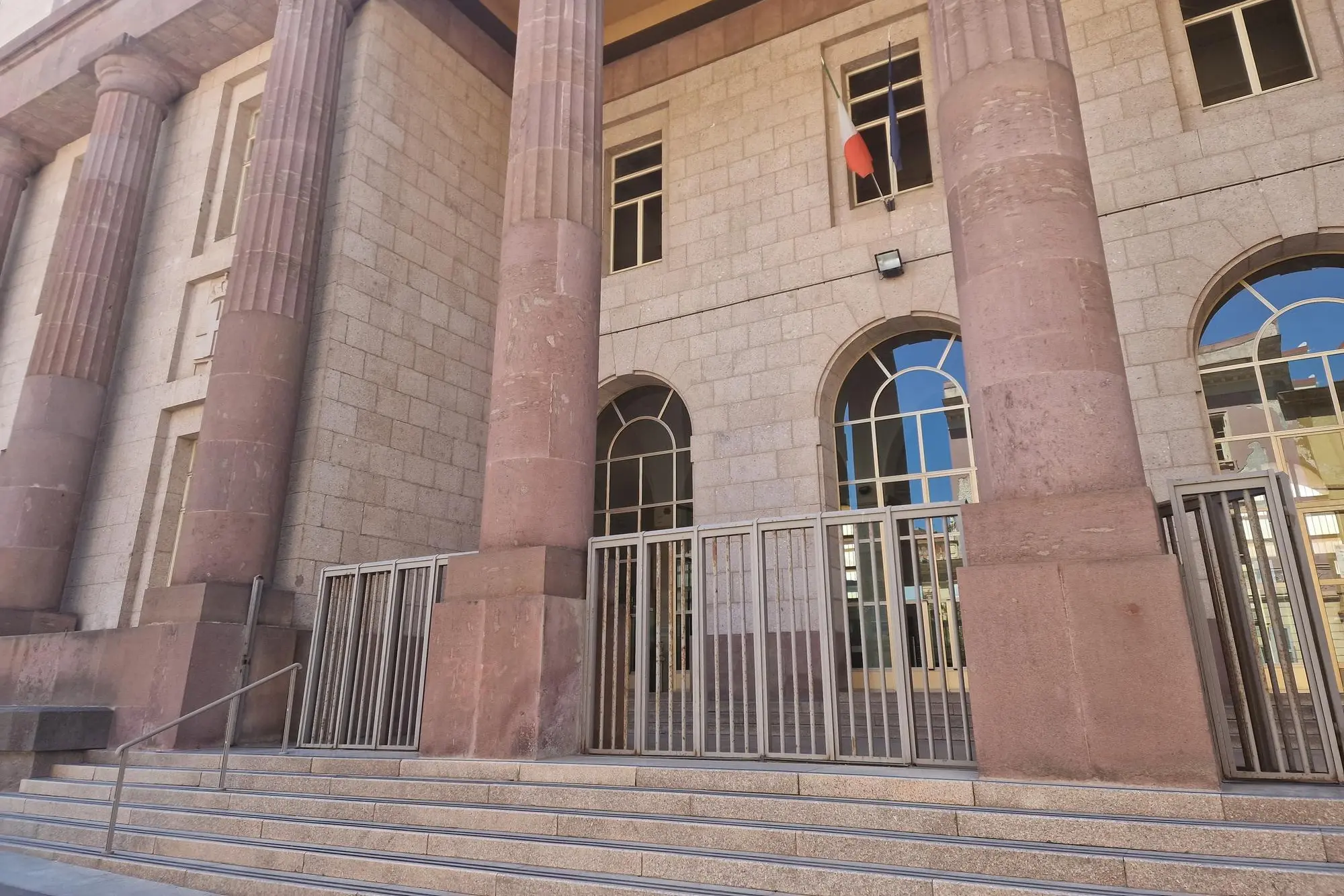 Il tribunale di Sassari (foto Floris)