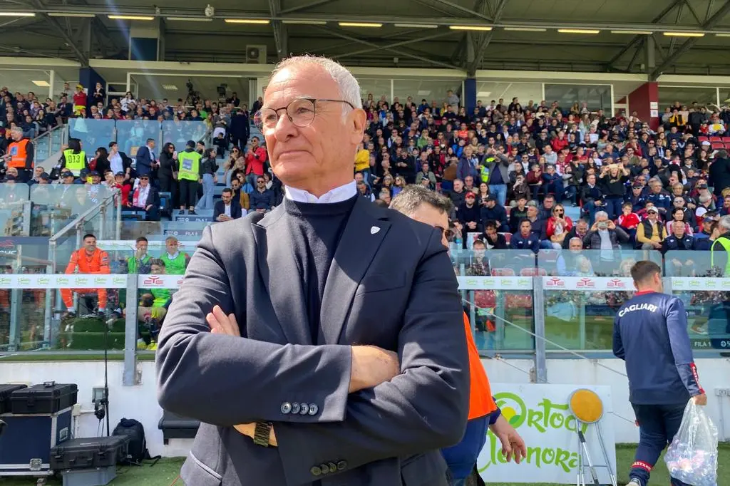 Claudio Ranieri alla Unipol Domus