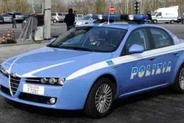 Un'auto della Polizia