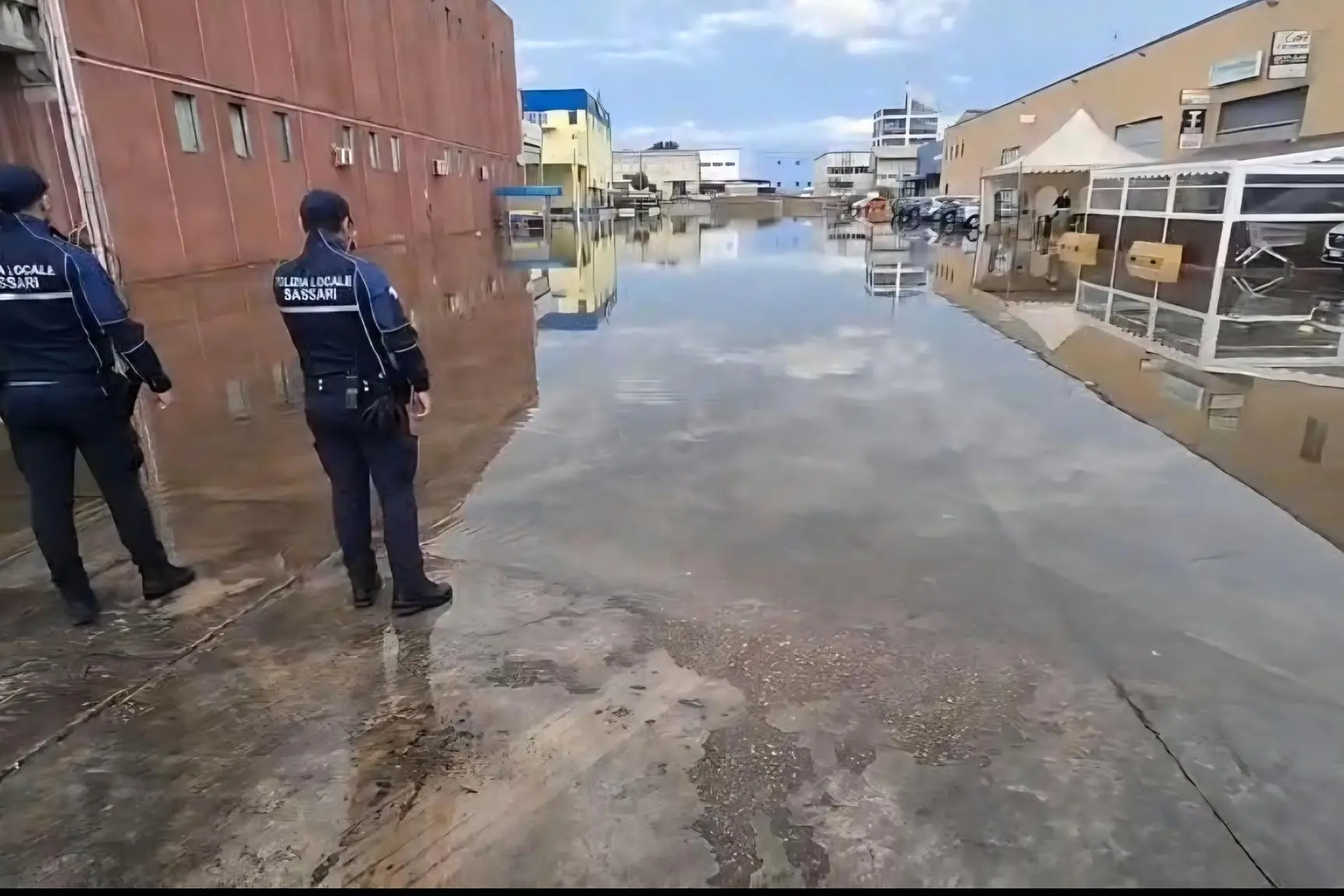 Rio Calamasciu esondato