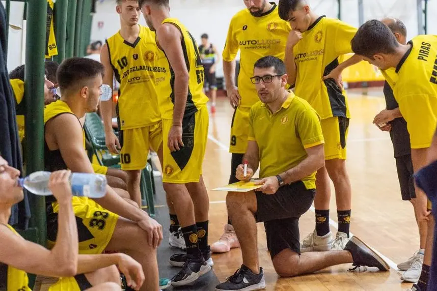 Roberto Frau, coach del San Salvatore Selargius (foto concessa dal San Salvatore Selargius)