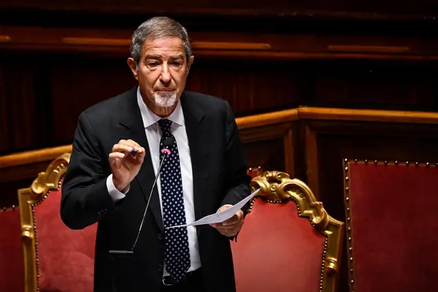 Il ministro Nello Musumeci (Ansa - Antimiani)