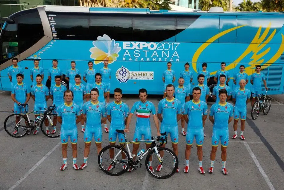 La squadra dell'Astana