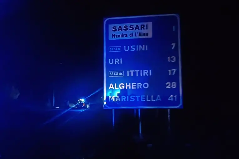 L'incidente (foto Floris)