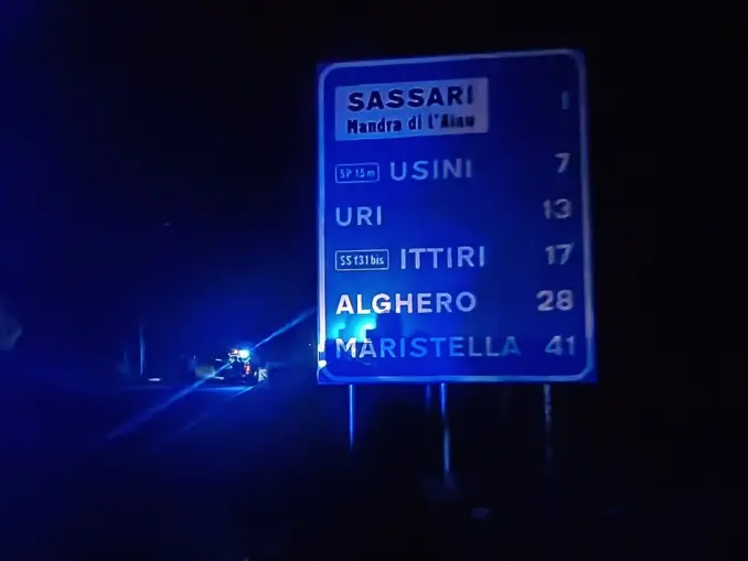 L'incidente (foto Floris)