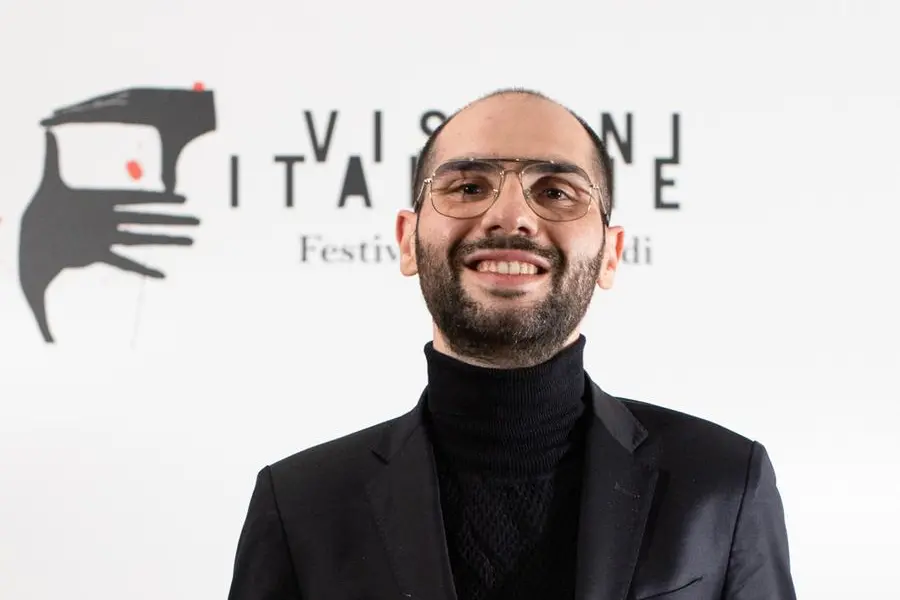 Il regista Carlo Licheri (foto Burlando - ufficio stampa)