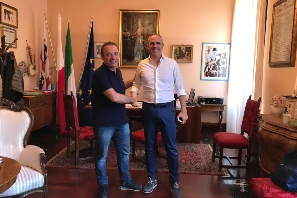 L'incontro tra i due sindaci