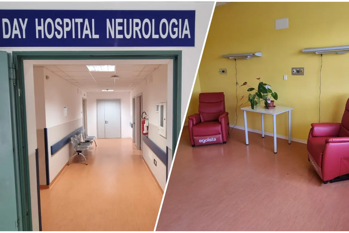 Il Day Hospital di Neurologia (foto ufficio stampa)