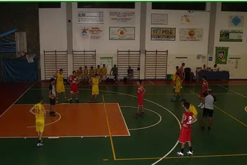 Un momento di una partita del Torneo delle Pesche