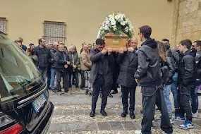 I funerali di Alessio Marras a Sardara (foto Ravì)