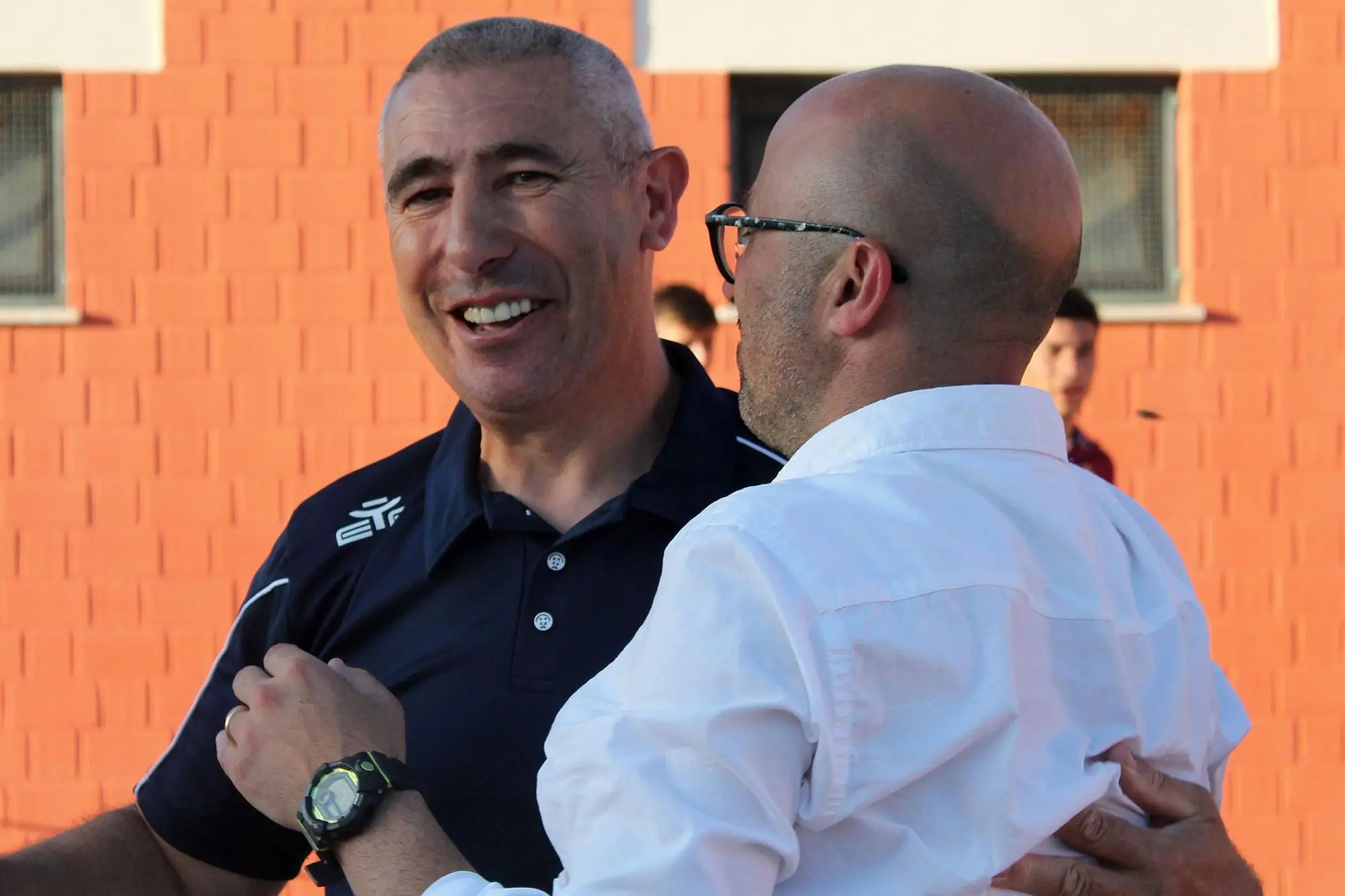 Il presidente del Selargius Salis e direttore sportivo Fercia