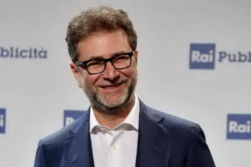 Fabio Fazio (archivio L'Unione Sarda)