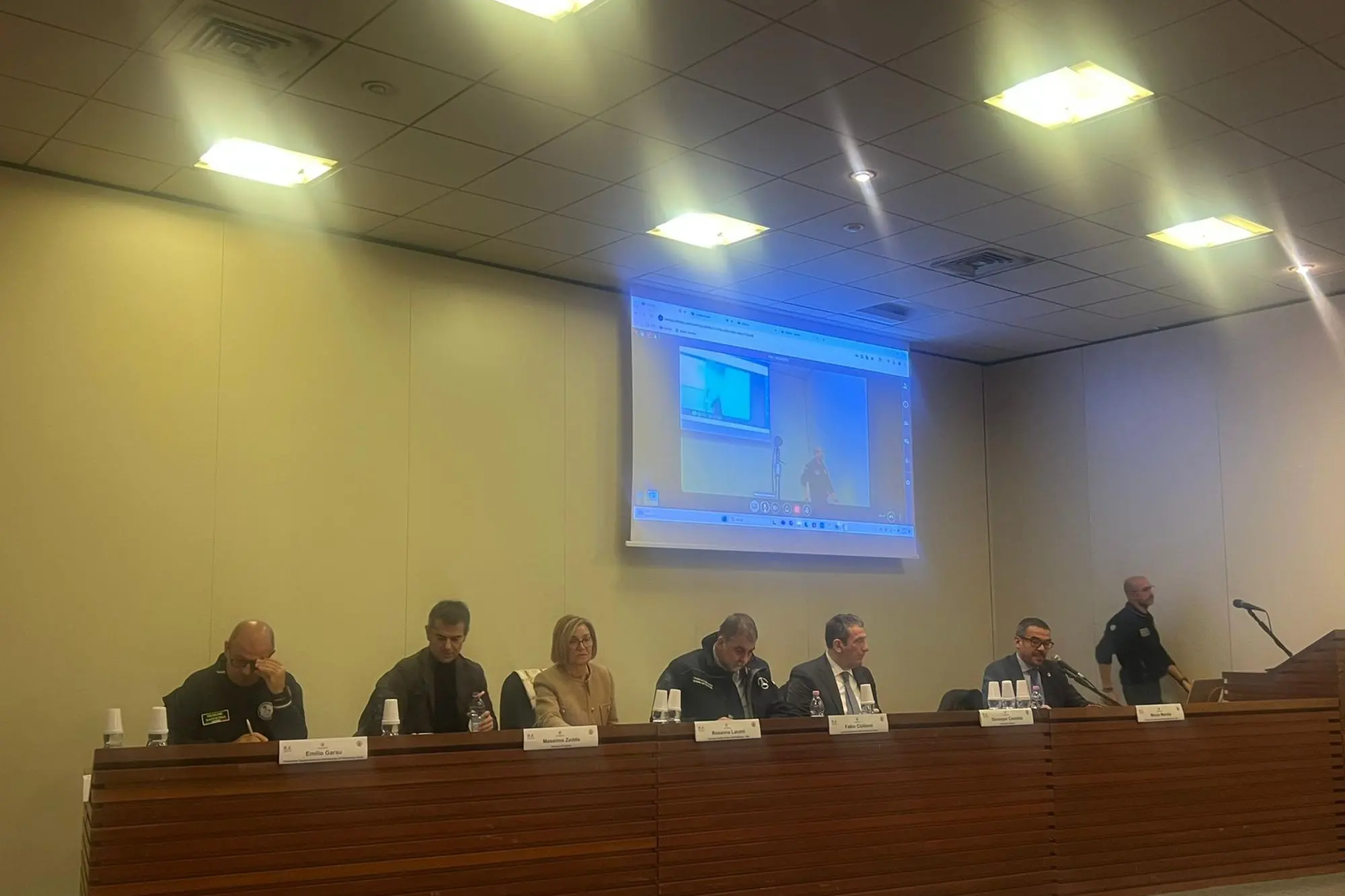 Il convegno in corso alla Fiera di Cagliari (foto Melis)