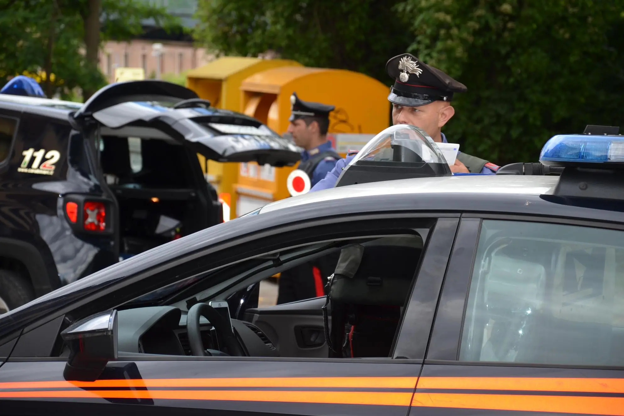 Arrestato e denunciato a San Gavino Monreale (foto Carabinieri)