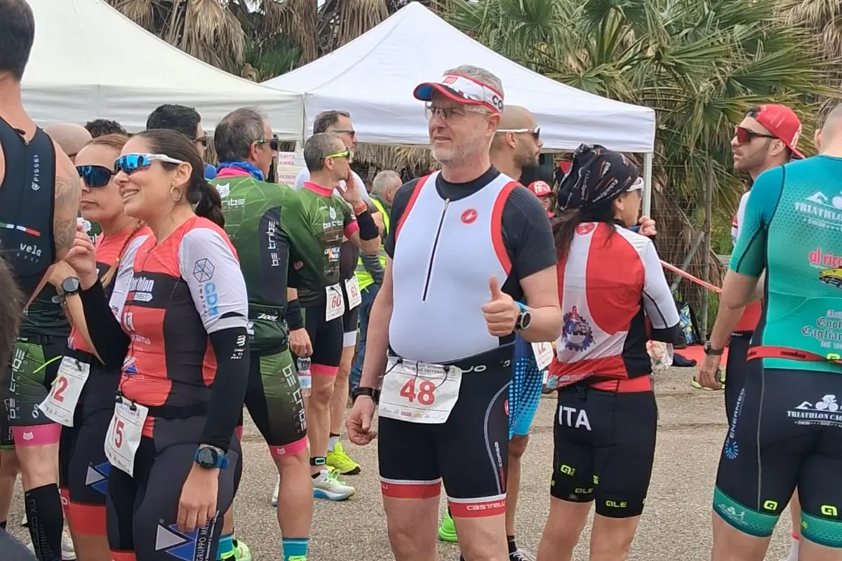 Atleti prima della partenza