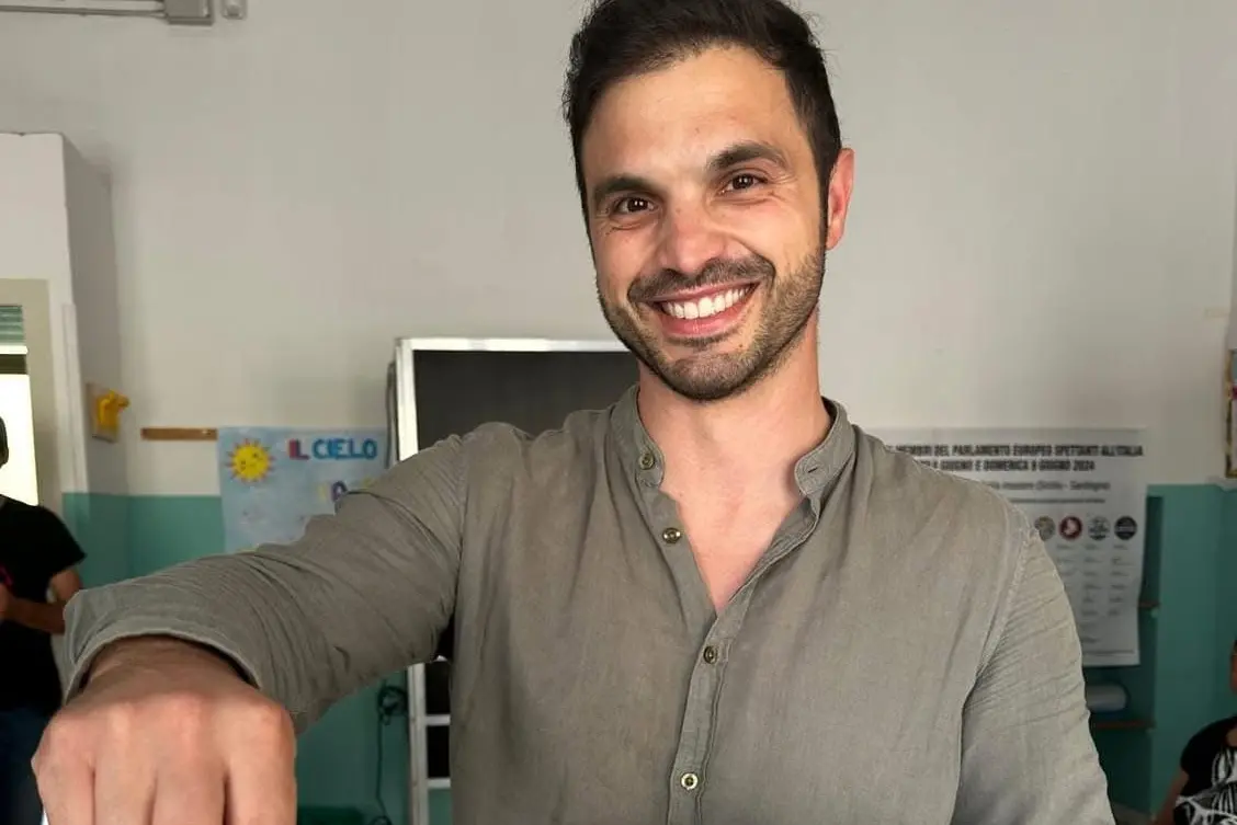 Sergio Lorrai, 43 anni, sindaco di Gairo