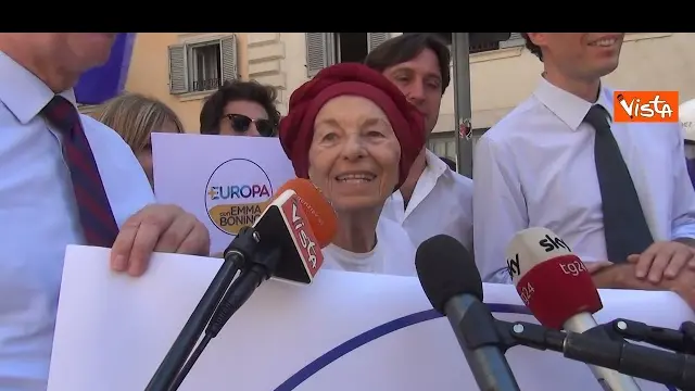 Emma Bonino ricoverata in ospedale a Roma in gravi condizioni. Eccola nel 2022 ARCHIVIO