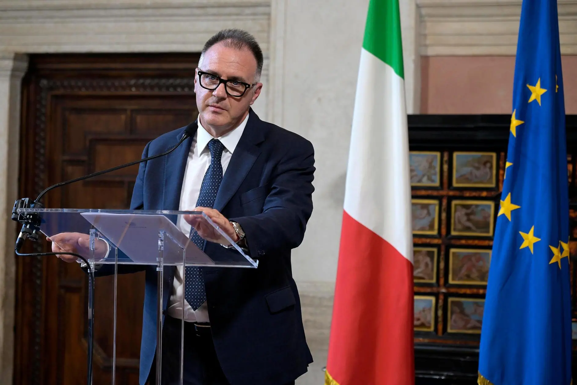 Il presidente di Confindustria, Emanuele Orsini