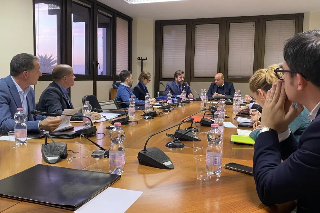 Un'immagine della commissione Trasporti (L'Unione Sarda - Murgia)