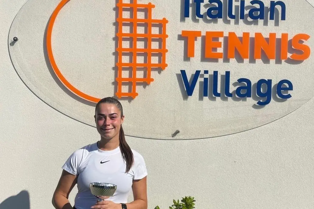 Premiazione per Anastasia Ogno (foto Antonio Burruni)