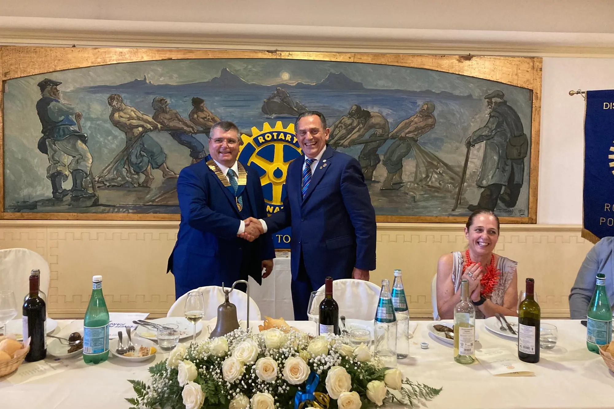 Giuseppe Spiga e Fernando Ruberti (foto Pala)